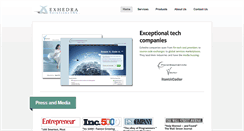 Desktop Screenshot of exhedra.com